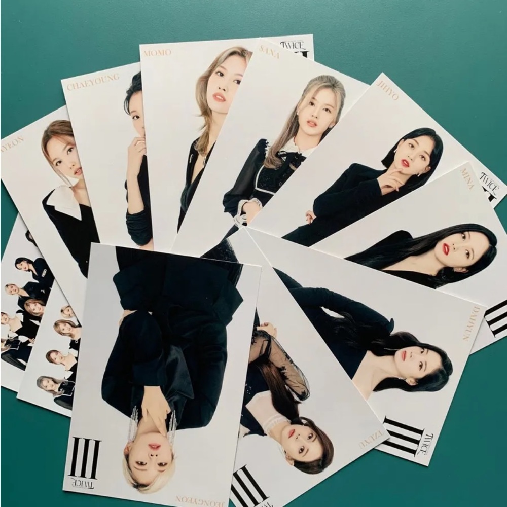 Twice 4th World Tour III US Exclusive Merch Photo Set official kpop photocard